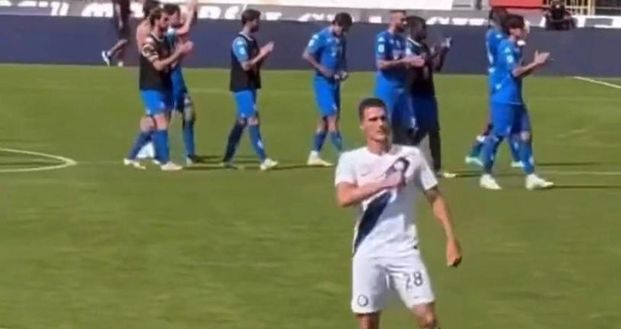 Inter, il gol di Dimarco fa impazzire Frattesi e Pavard. E Benji l’interista a fine gara…- immagine 3