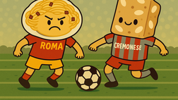 Cremonese-Roma, dal campo da calcio alla tavola: chi vince per il palato?