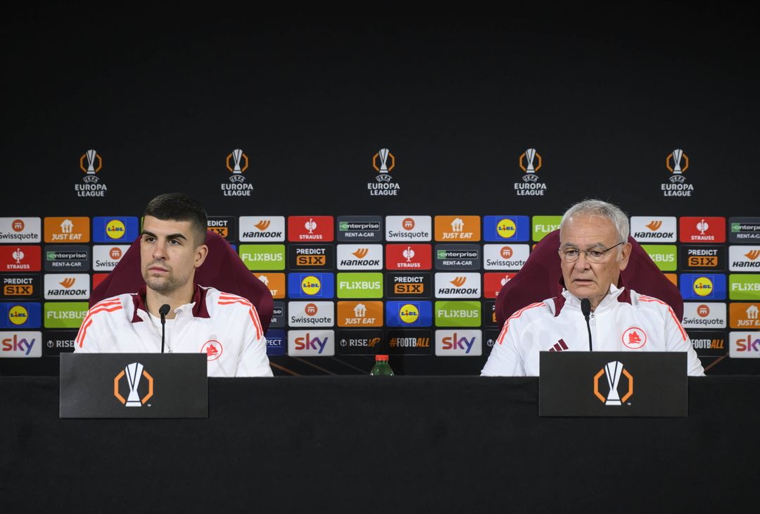 Roma-Porto, la conferenza stampa di Ranieri e Mancini – FOTO GALLERY- immagine 1