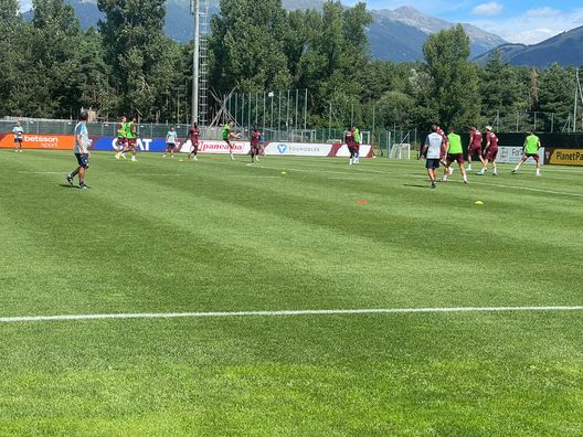 L’allenamento mattutino a Prato allo Stelvio: Zapata non lavora in gruppo - immagine 2