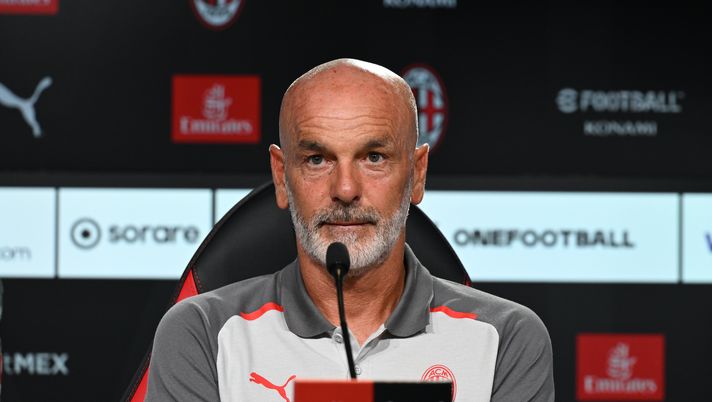 Stefano Pioli AC Milan conferenza stampa Milanello