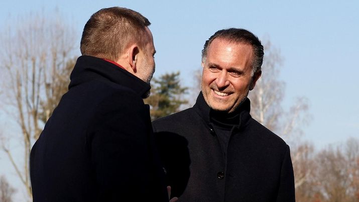Giorgio Furlani, amministratore delegato AC Milan, con Gerry Cardinale, managing partner RedBird e proprietario del club rossonero