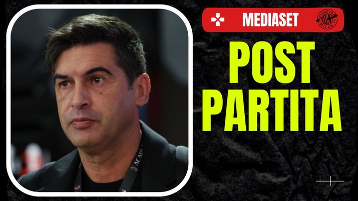 AC Milan Fonseca post-partita Mediaset 2024-2025