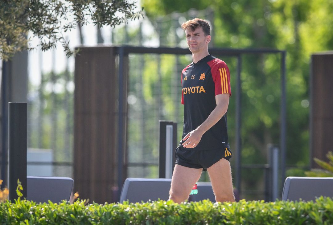 Trigoria, ultima rifinitura della stagione alla viglia dell’Empoli – FOTOGALLERY - immagine 29