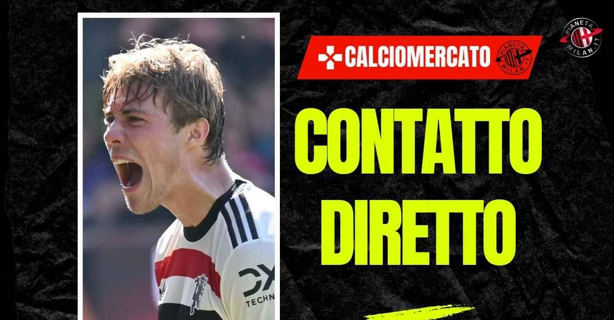 Calciomercato Milan, Pedullà: “Forte pressing per Hojlund. E Vlahovic?” Calciomercato Milan, Pedullà: “Forte pressing per Hojlund. E Vlahovic?”