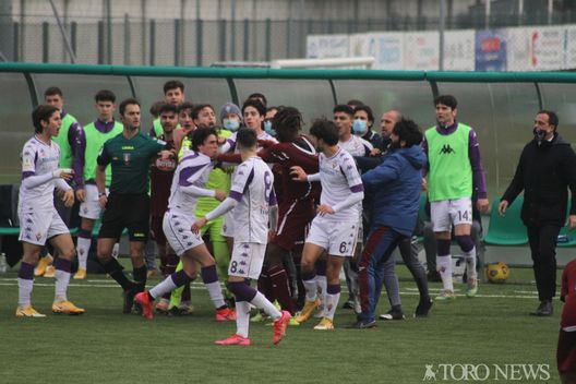 Torino-Fiorentina Primavera rissa