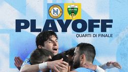 Napoli Futsal, al PalaVesuvio partono i play-off con musica e pizza di Johnny Take Uè