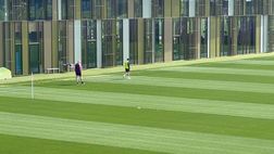 VIDEO VN – Ancora allenamento differenziato per Parisi in rifinitura