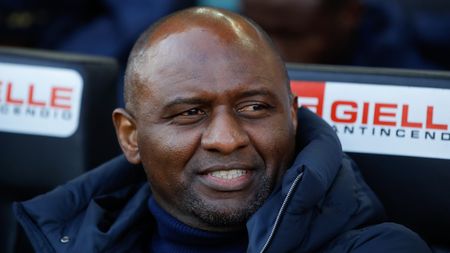 UDINE, ITALY - DECEMBER 01: Manager of Genoa Patrick Vieira during the Serie A match between Udinese and Genoa at Stadio Friuli on December 01, 2024 in Udine, Italy. (Photo by Timothy Rogers/Getty Images)