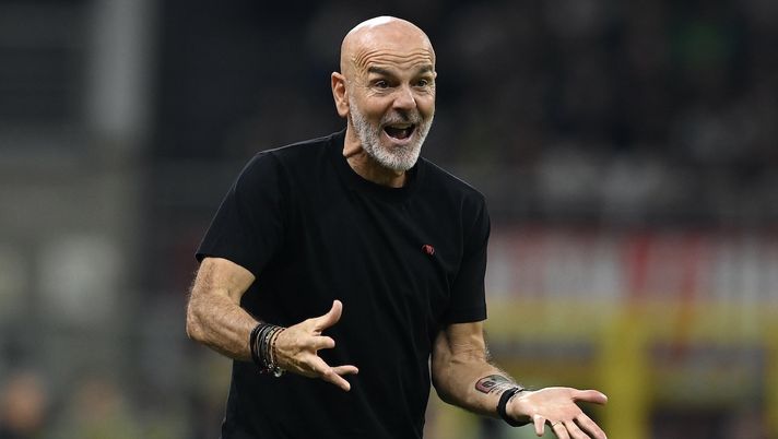 Stefano Pioli AC Milan Milan-Juventus 0-1 Serie A 2023-2024