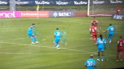 Napoli-Mantova 1-0, Lindstrom la sblocca subito con un bel tiro a giro