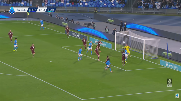 Napoli-Torino 2-1, l’analisi dei gol: grossi errori di Ebosse e Lazaro in marcatura- immagine 7