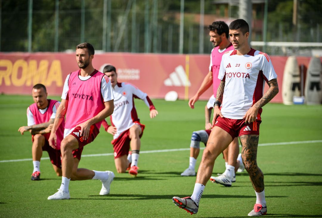 Trigoria, la ripresa degli allenamenti senza i nazionali – FOTO GALLERY - immagine 26