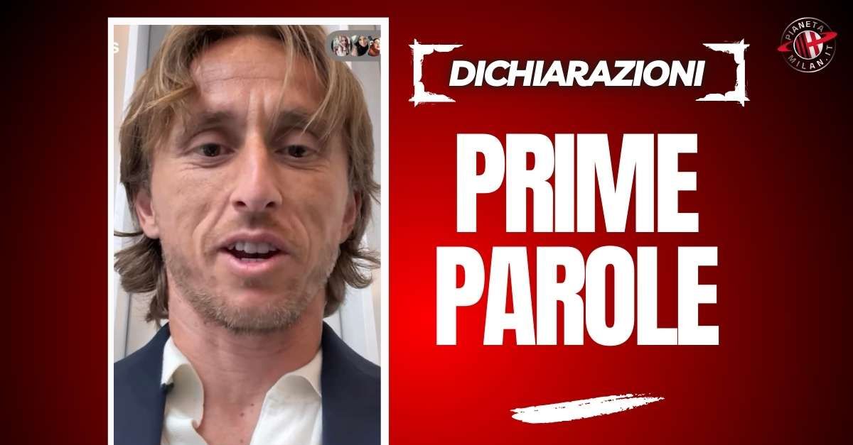 Milan, il saluto di Modric ai tifosi ai canali social del club | VIDEO Milan, il saluto di Modric ai tifosi ai canali social del club | VIDEO