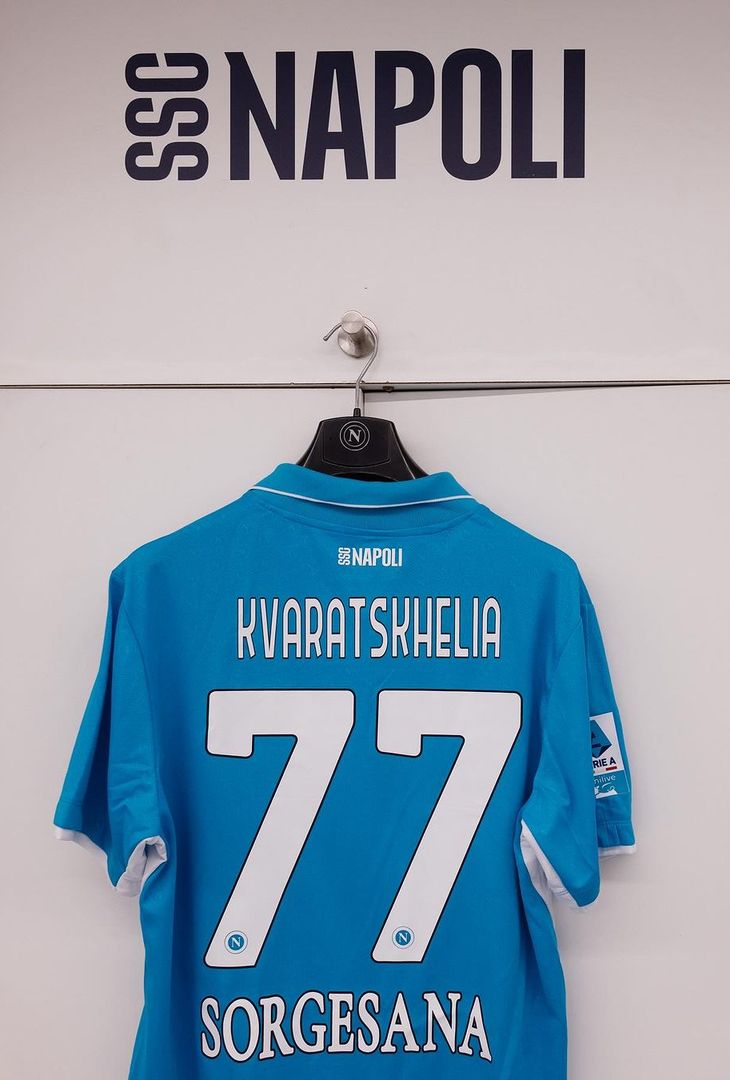 GALLERY Tutto pronto nello spogliatoio azzurro per Napoli-Como - immagine 5