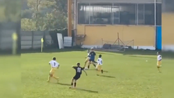 VIDEO / Tomas Zanetti come il papà a Parigi: che somiglianza!
