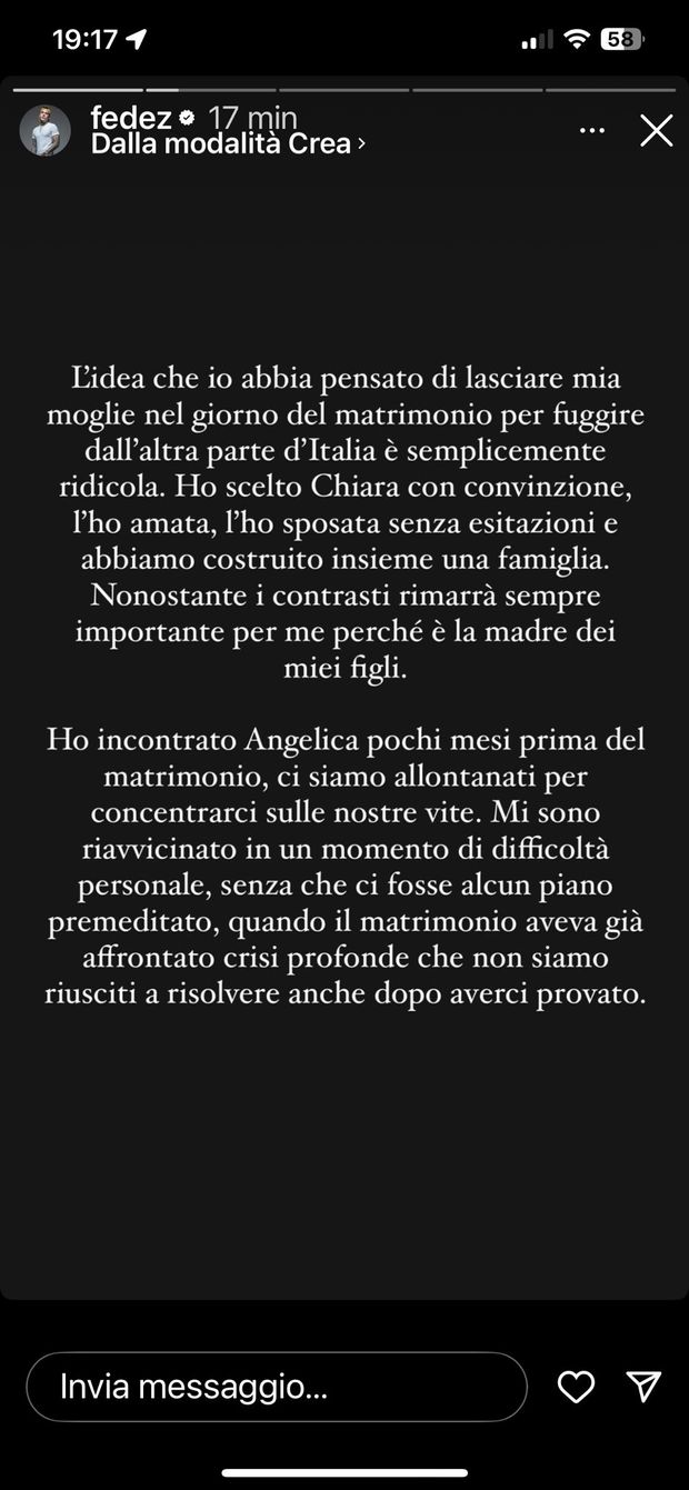 Fedez: “Ho amato Chiara Ferragni. Angelica? Non sono un santo. Adesso…”- immagine 2