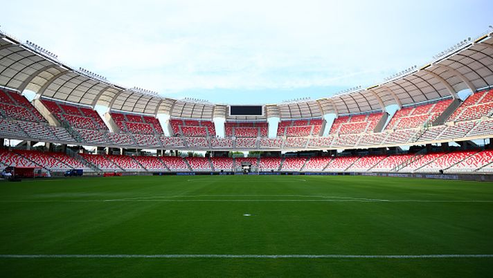 BARI, ITALY - AUGUST 16: General view inside the stadium ahead of pre season friendly match between FC Internazionale and Olympiacos FC at Stadio San Nicola on August 16, 2025 in Bari, Italy. (Photo by Mattia Pistoia - Inter/Inter via Getty Images) Bari in affanno, il Sudtirol colpisce al San Nicola