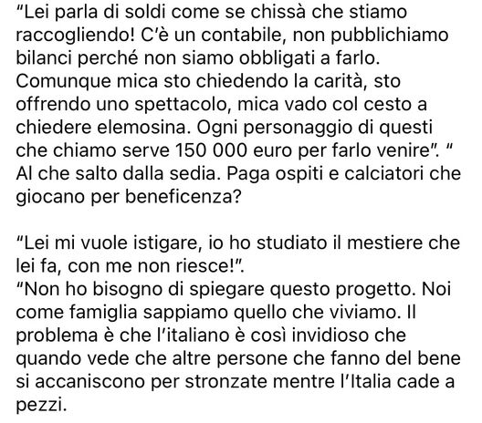 “The Legend Gianluca Vialli”, organizzatore querela Selvaggia Lucarelli- immagine 4