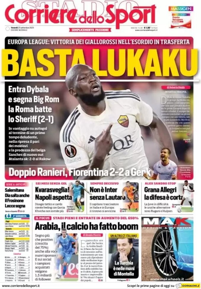 EDICOLA / CdS: Non è Inter senza Lautaro. Il capitano trascina: rinnovo più vicino - immagine 1