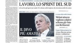 PRIMA PAGINA IL MATTINO OGGI: “Subito i rinforzi!”