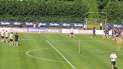 Dimaro 2024, primo allenamento per il Napoli sotto lo sguardo di Conte