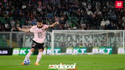 Palermo, Pierozzi show contro la Reggiana: un gol e un assist per stendere i granata