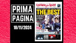 Prima pagina Corriere dello Sport: “Sinner the best: travolto Fritz”