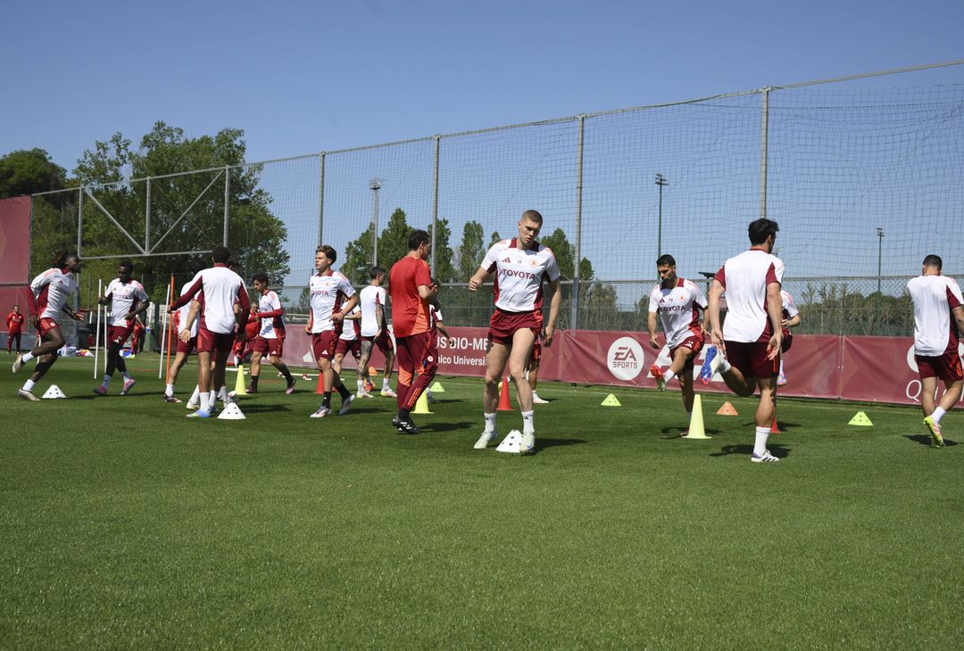 Trigoria, l’allenamento in vista di Inter-Roma – FOTO GALLERY - immagine 5