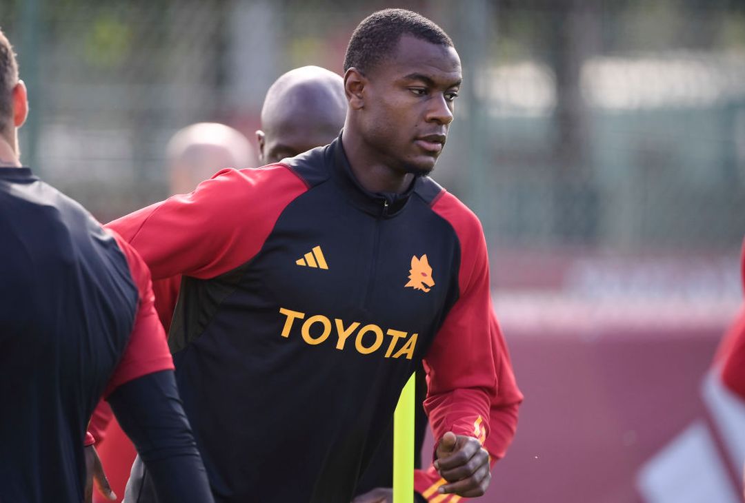 Roma, l’allenamento alla vigilia del match con lo Slavia Praga – FOTO GALLERY - immagine 9