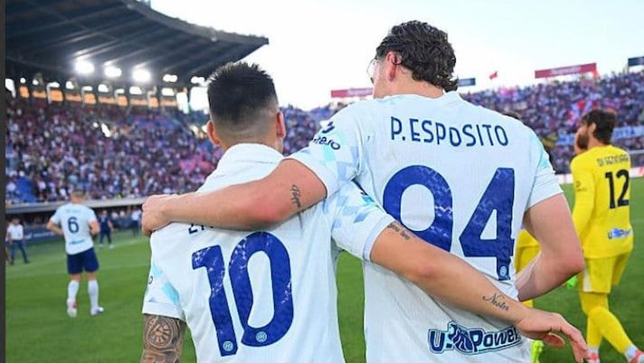 Per Esposito due cifre tonde, l’Inter celebra il suo primo anno sui social - immagine 1
