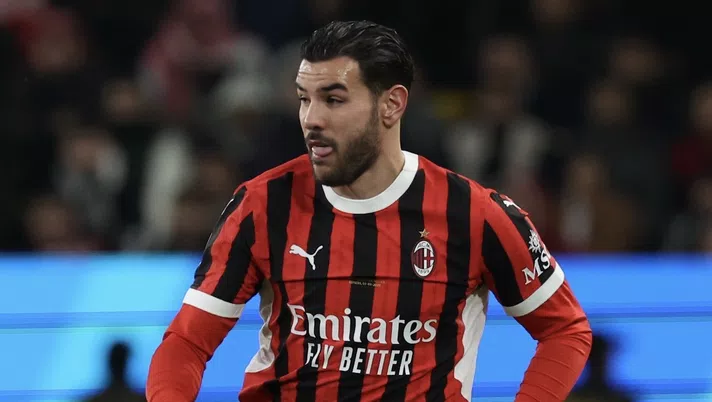Theo Hernández AC Milan Juventus-Milan 1-2 Supercoppa Italiana