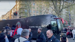 Video – Torino-Milan: l’arrivo del pullman rossonero allo stadio