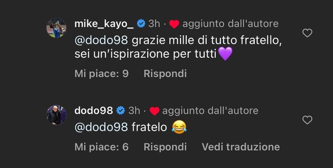 FOTO – Dodò elogia Kayode: “Ti meriti il rinnovo!” E lui risponde- immagine 3