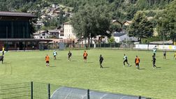 VIDEO Ritiro Palermo, ancora prove di 4-3-3: Corini lavora con attaccanti e centrocampisti