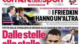 PRIMA PAGINA CORRIERE DELLO SPORT OGGI: “La marcia di Lukaku, Napoli sogna la vetta”