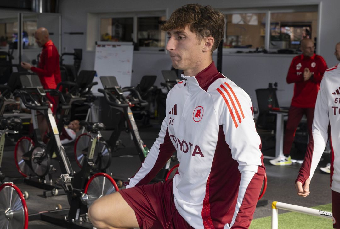 Roma, lavoro in palestra verso il Lecce – FOTO GALLERY - immagine 13