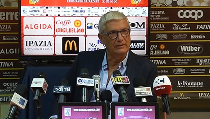 Catanzaro, pres. Noto: “Serie B? Obiettivo salvezza, anche perché soffro di cuore…”  Catanzaro