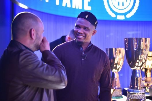 Samuel Eto'o, attuale presidente della Federazione camerunense ed ex giocatore di Chelsea ed Inter. (Getty Images) ETO'O A SAN SIRO