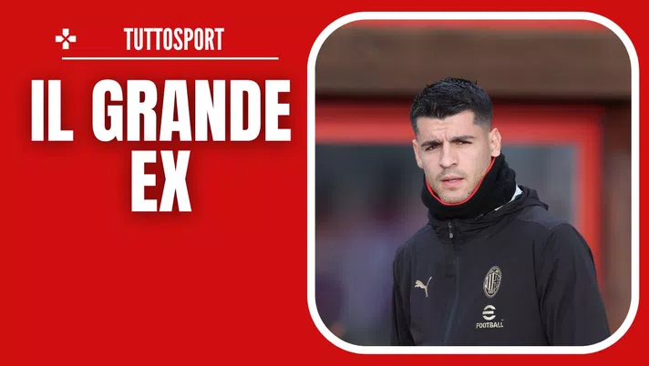 Álvaro Morata AC Milan allenamento Milanello