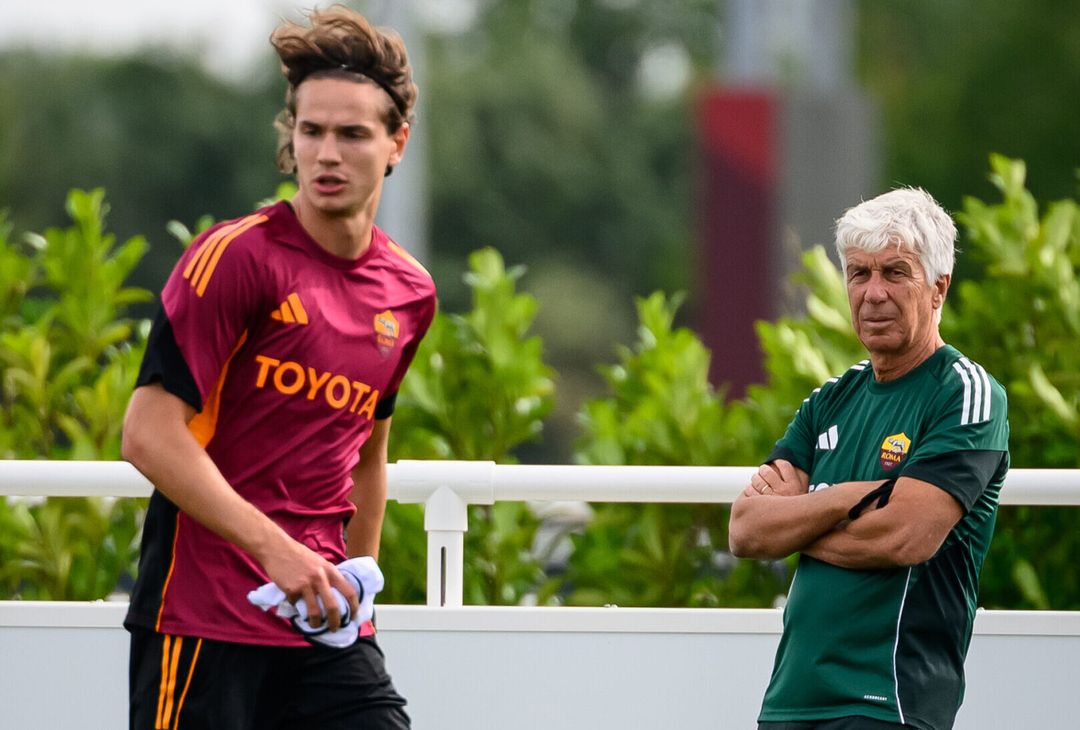 Roma, il primo allenamento al St. George’s Park – FOTO GALLERY - immagine 23