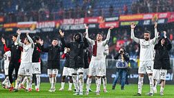 Milan primo in Serie A per punti ottenuti da situazioni di svantaggio