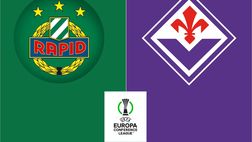 Rapid Vienna-Fiorentina: la decide Grull, Viola quasi mai pericolosi