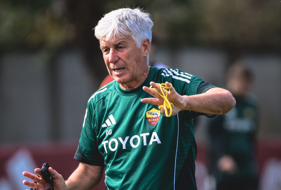 Trigoria, l’allenamento a due giorni da Roma-Inter – FOTO GALLERY - immagine 4