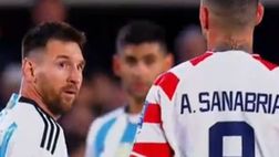 Nazionali, l’Argentina vince il derby contro il Paraguay: Sanabria sputa a Messi ma…
