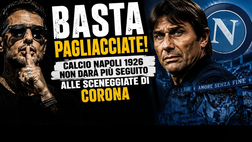 Conte e il Napoli nel tritacarne mediatico: Calcio Napoli 1926 non ci sta!
