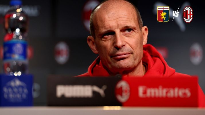 Le dichiarazioni di Massimiliano Allegri, allenatore AC Milan, nel post-partita di Genoa-Milan di Serie A su 'DAZN'