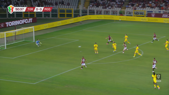 Torino-Modena 1-0, l’analisi del gol: Ilkhan crea e Vlasic finalizza- immagine 5