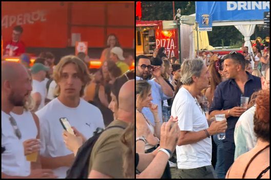 FOTO VN – Anche Ferrari e Fazzini al concerto di Cremonini- immagine 2