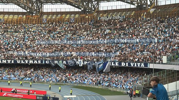 La Curva A omaggia la squadra e il mister! Lo striscione esposto dagli ultras – FOTO- immagine 2